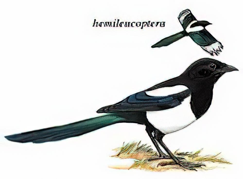 喜鹊 / Black-billed Magpie